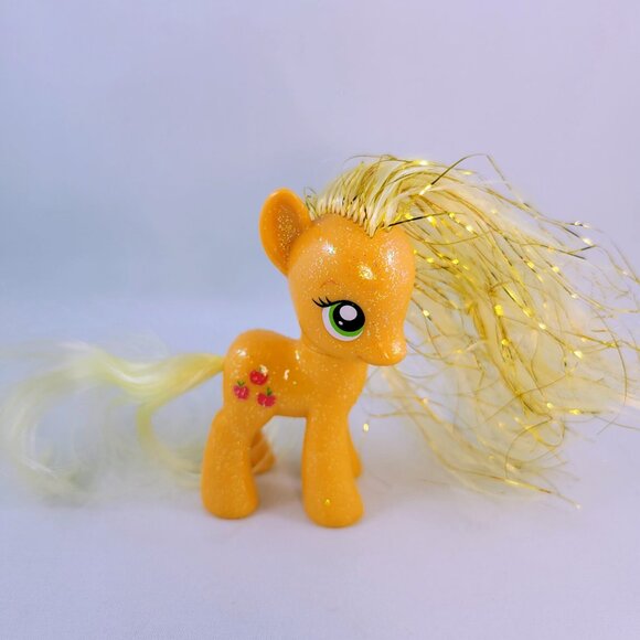 My Little Pony Lot Pinkie Pie Apple Jack Belle Button Coco Pommel Shoe Shine Sta - Picture 11 of 16